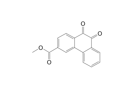 3-Phenanthrenecarboxylic acid, 9,10-dihydro-9,10-dioxo-, methyl ester