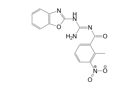 N-(1,3-benzoxazol-2-yl)-N''-[(E)-(2-methyl-3-nitrophenyl)(oxo)methyl]guanidine