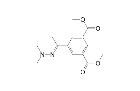 1,3-Benzenedicarboxylic acid, 5-[1-(dimethylhydrazono)ethyl]-, dimethyl ester