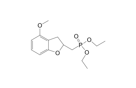 2-[(Diethoxyphosphonyl)methyl]-4-methoxy-2,3-dihydrobenzofuran