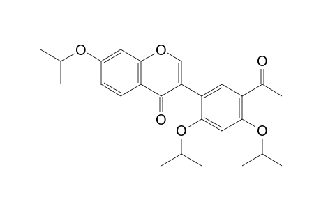 5'-Acetyl-7,2',4'-triisopropoxyisoflavone