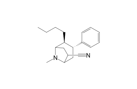 (2S,3R)-2-butyl-8-methyl-3-phenyl-8-azabicyclo[3.2.1]octane-6-carbonitrile