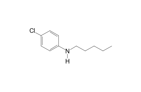 4-chloro-N-pentylaniline