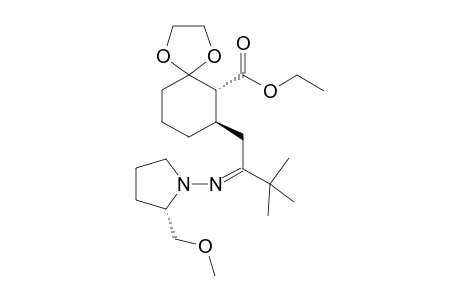 Ethyl (1R,6R)-2,2-Ethylenedioxy)-6-[2-[(2'S)-2'-(methoxymethyl)pyrrolidino]imino]hexyl]cyclohexanecarboxylate