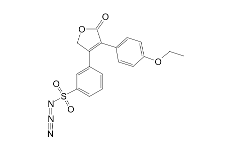 3-(4-ETHOXYPHENYL)-4-(3-SULFONYLAZIDOPHENYL)-2(5H)-FURANONE