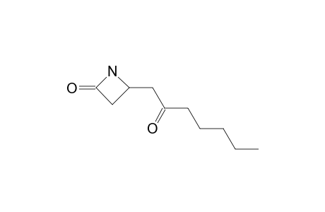 4-(2-OXOHEPTYL)-AZETIDIN-2-ONE