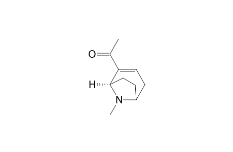 Ethanone, 1-(8-methyl-8-azabicyclo[3.2.1]oct-2-en-2-yl)-, (1R)-