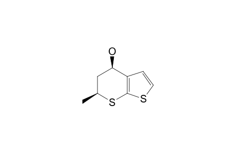 (4R,6S)-6-METHYL-5,6-DIHYDRO-4H-THIENO-[2,3-B]-THIOPYRAN-4-OL