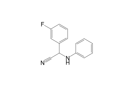 .alpha.-Anilino(3-fluorobenzyl)cyanide