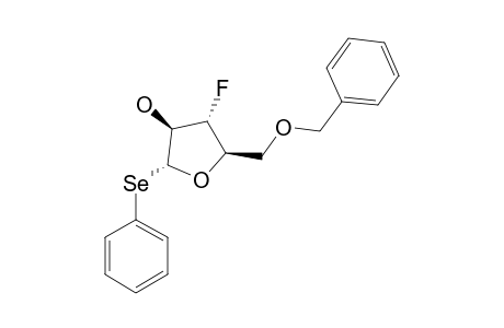 PHENYL-5-O-BENZYL-3-DEOXY-3-FLUORO-1-SELENO-ALPHA-D-ARABINOFURANOSIDE