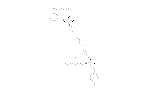 Phosphoric acid, 1,10-decanediyl tetrakis(2-ethylhexyl) ester