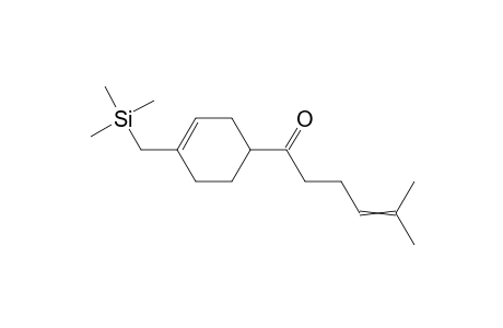4-Trimethylsilylmethyl-3-cyclohexenyl 4-methyl-3-pentenyl ketone