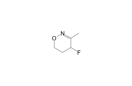 3-Methyl-4-fluoro-5,6-dihydro-4H-(1,2)-oxazine