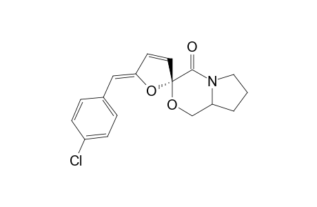 (R,R)-5-(4-Chlorobenzylidene)-3',4'-propanospiro[2,5-dihydrofuran-2,6'-morpholine]-5'-one