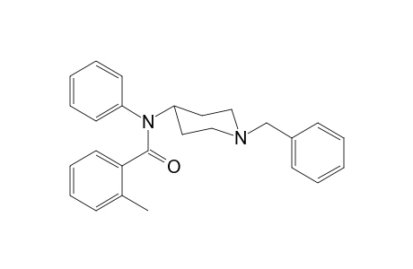 2-Methyl-N-(1-phenylmethylpiperidin-4-yl)-N-phenylbenzamide