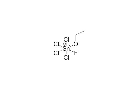 TETRACHLOROFLUOROSTANNATE-ETHANOL COMPLEX ANION