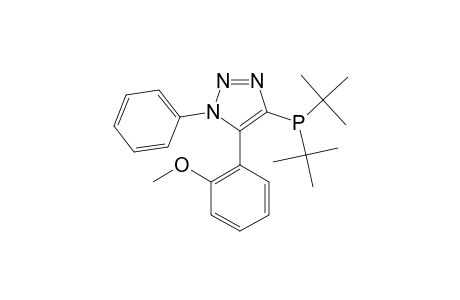 4-DI-TERT.-BUTYLPHOSPHANYL-1-PHENYL-5-(2-METHOXYPHENYL)-1H-[1,2,3]-TRIAZOLE