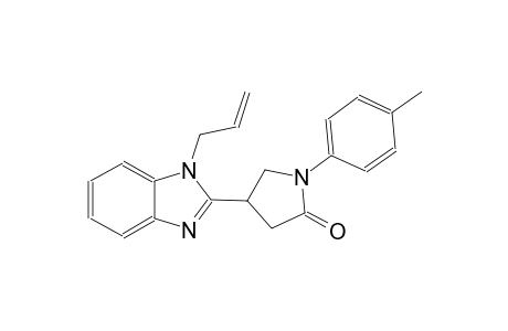 4-(1-allyl-1H-benzimidazol-2-yl)-1-(4-methylphenyl)-2-pyrrolidinone
