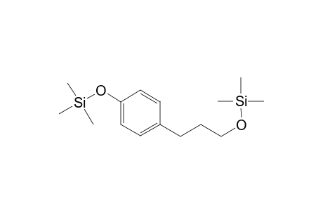 Phenylpropanol <4-hydroxy->, di-TMS