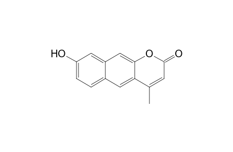4-Methyl-8-hydroxylnaphtho[2,3-b]pyran-2-one