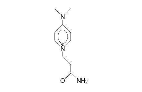 3-(4-Dimethylamino-pyridyl)-propionamide cation