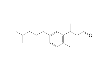 3-(2-Methyl-5-(4-methylpentyl)phenyl)butanal