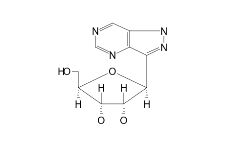 3-(beta-D-RIBOFURANOSYL)-1H-PYRAZOLO[4,3-d]PYRIMIDINE