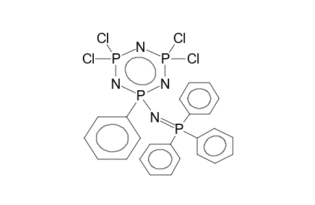 2-PHENYL-2-TRIPHENYLPHOSPHIMINOTETRACHLOROPHOSPHAZENE