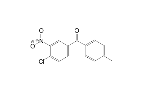 methanone, (4-chloro-3-nitrophenyl)(4-methylphenyl)-