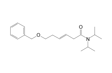 (E)-6-(benzyloxy)-N,N-diisopropylhex-3-enamide