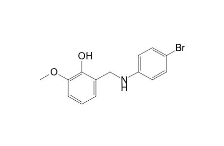 alpha-(p-BROMOANILINO)-6-METHOXY-o-CRESOL