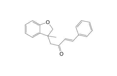 (E)-1-(3-methyl-2H-1-benzofuran-3-yl)-4-phenyl-but-3-en-2-one