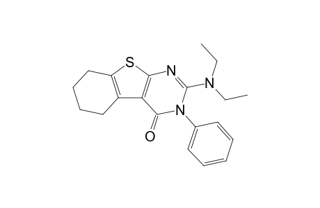 2-N,N-Diethylamino-3-phenyl-5,6,7,8-tetrahydrobenzothieno[2,3-d]pyrimidin-4(3H)-one
