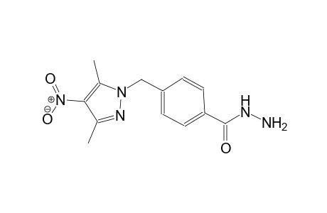 4-[(3,5-dimethyl-4-nitro-1H-pyrazol-1-yl)methyl]benzohydrazide
