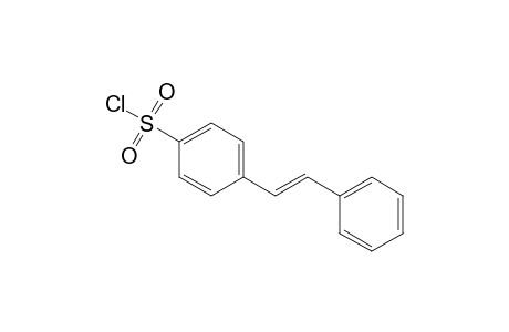 Benzenesulfonyl chloride, 4-[2-phenylethenyl]-