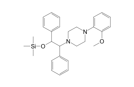2-(4-(2-Methoxyphenyl)piperazin-1-yl)-1,2-diphenylethanol TMS
