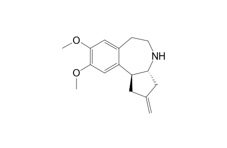 (3aR,10bS)-8,9-dimethoxy-2-methylene-3,3a,4,5,6,10b-hexahydro-1H-cyclopenta[a][3]benzazepine