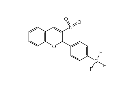 3-nitro-2-(alpha,alpha,alpha-trifluoro-p-tolyl)-2H-1-benzopyran