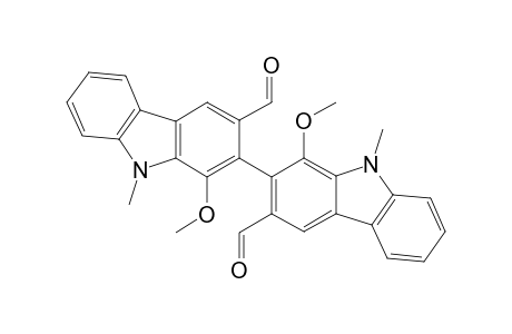2,2'-Bis(1-methoxy-9-methyl-9H-carbazole-3-carbaldehyde)