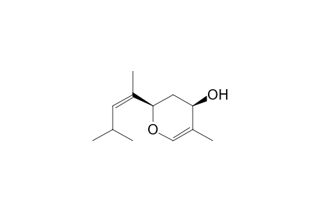 cis-5-methyl-2-[(Z)-4-methylpent-2-ene-2-yl]-3,4-dihydro-2H-pyran-4-ol