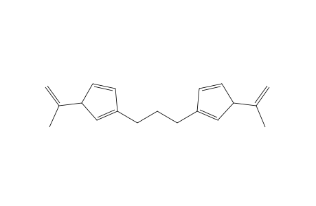 1,3-bis[3'-(1"-Methyleneethyl)cyclopenta-1',4'-dienyl]propan