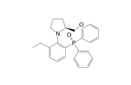 (S)-1-[2'-(DIPHENYLPHOSPHINYL)-6'-ETHYLPHENYL]-2-(HYDROXYMETHYL)-PYRROLIDINE