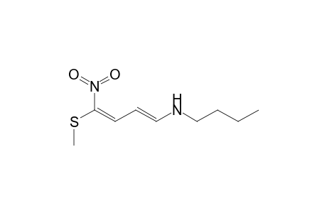 4-(Methylthio)-1-butylamino-4-nitrobuta-1,3-diene