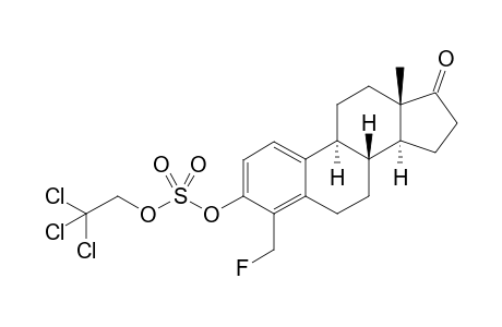4-Fluoromethylestra-1,3,5(10)-triene-17-one-3-(2,2,2-trichloroethyl) sulfate