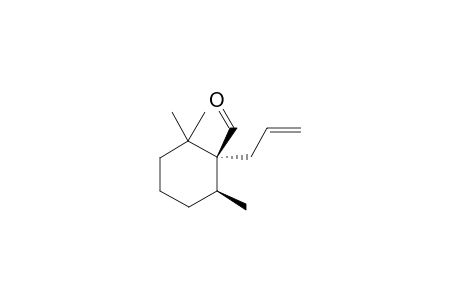 (1S,6S)-1-Allyl-2,2,6-trimethyl-cyclohexanecarbaldehyde