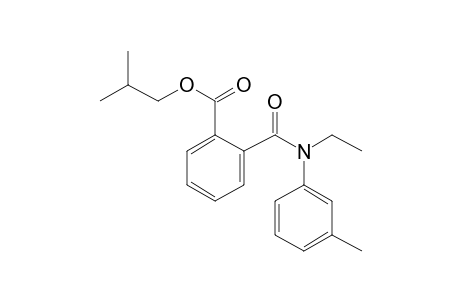 Phthalic acid, monoamide, N-ethyl-N-(3-methylphenyl)-, isobutyl ester