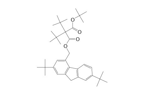 bis(t-Butyl) t-butyl [(2',7'-di-t-butylfluoren-4'-yl)methyl] malonate