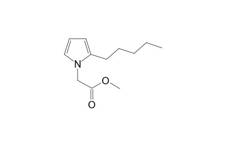 Methyl 2-(2'-pentyl-1H-pyrrol-1'-yl)-acetate