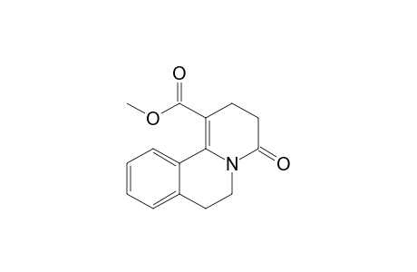 4-keto-2,3,6,7-tetrahydrobenzo[a]quinolizine-1-carboxylic acid methyl ester