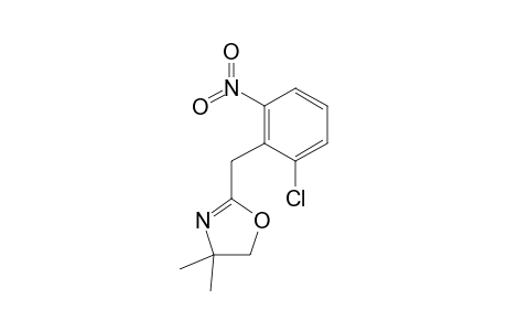 2-(2-Chloro-6-nitro-benzyl)-4,4-dimethyl-2-oxazoline